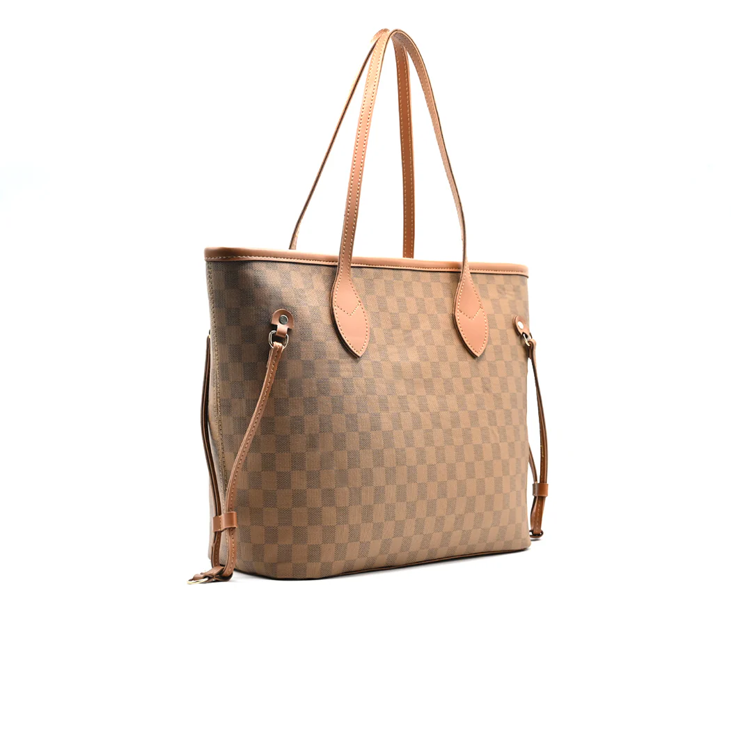 Toteva Hand Bag Brown - Image 2