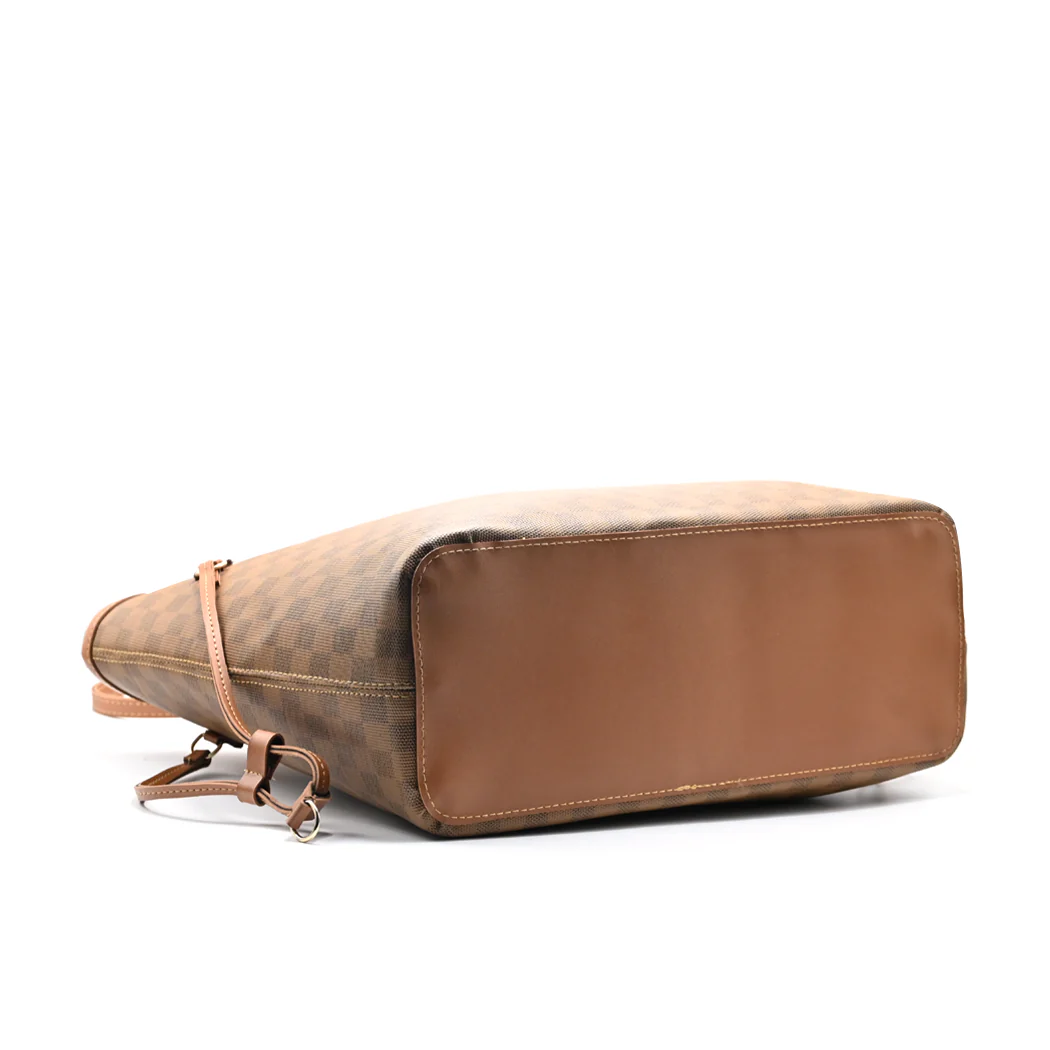 Toteva Hand Bag Brown - Image 3