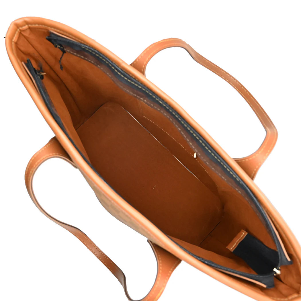 Toteva Hand Bag Brown - Image 4